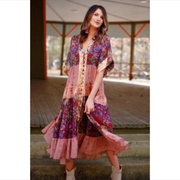 NWT Free People One Fine Day Maxi Top-Dress, Small - Picture 16 of 16